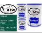 Preview: Jaguar, Spruce Green Pearl, 823 / HFL 1823 / HGL: 500ml Lackdose + 500ml Klarlack + 250ml Härter - Set, von ATW Autoteile West.